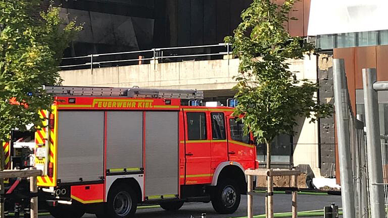 Feuerwehr beim GEOMAR