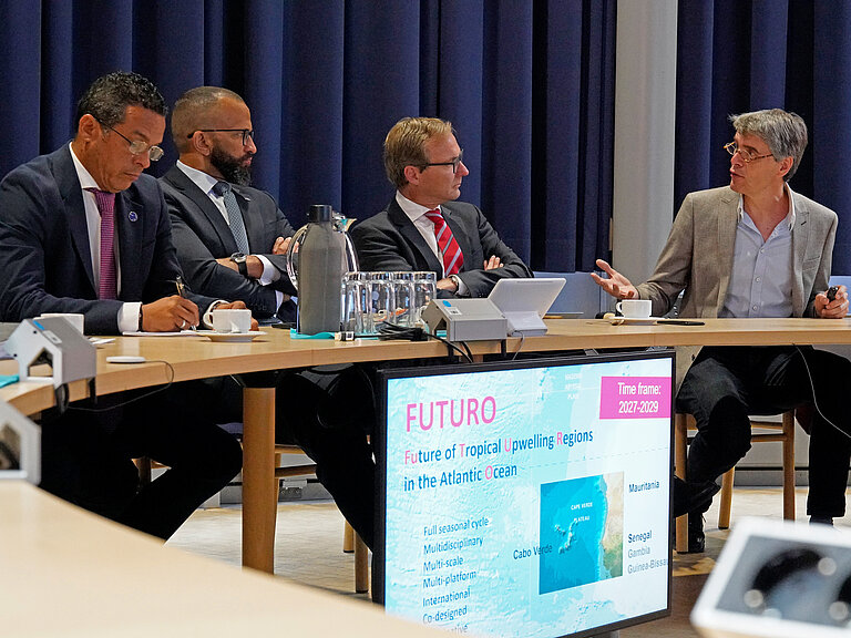 Delegation aus Cabo Verde am GEOMAR