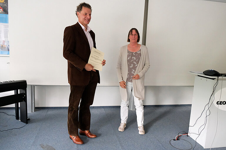 Award ceremony Stefanie Haase