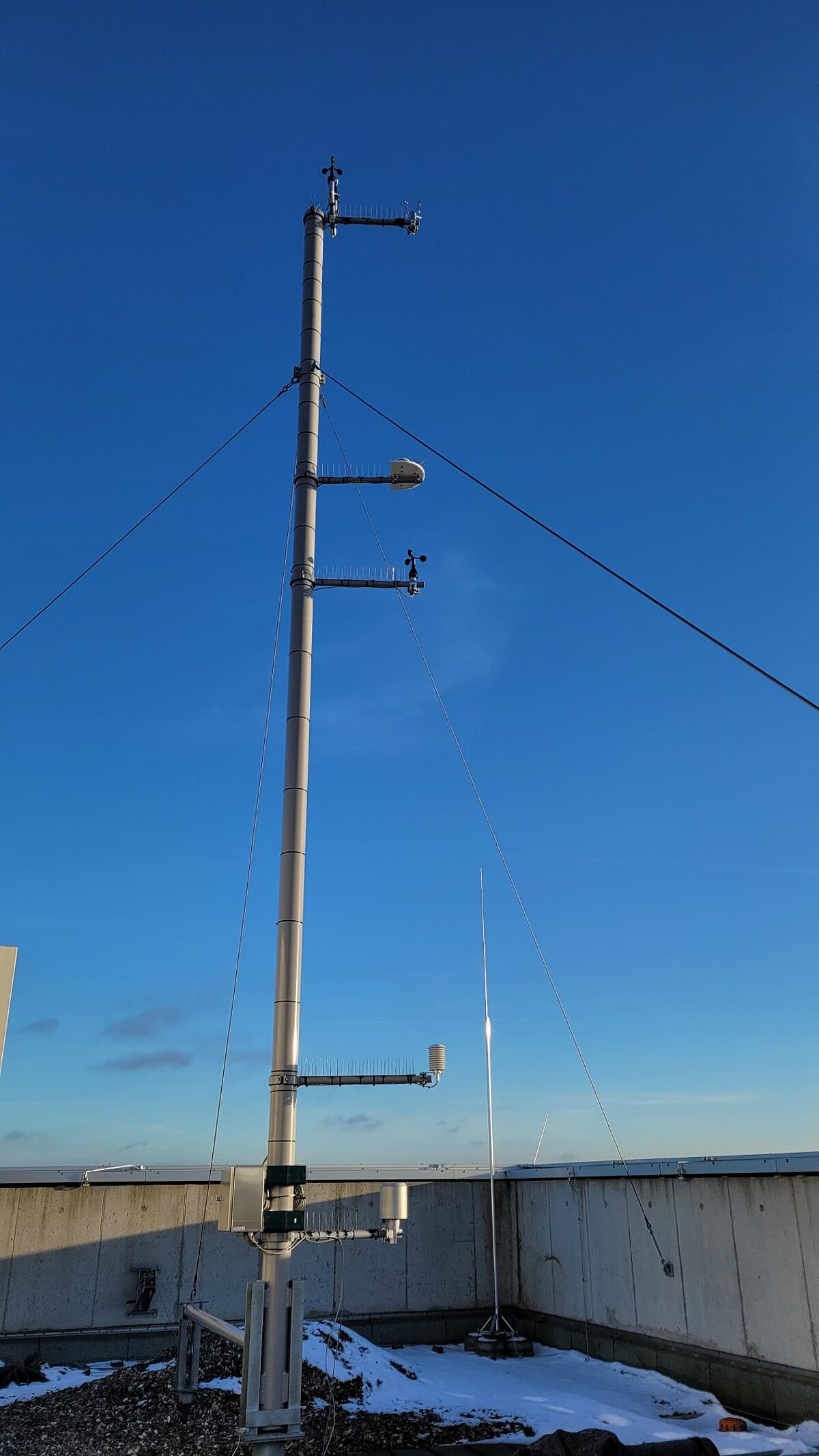 Foto der Mess-Station, Zentrum