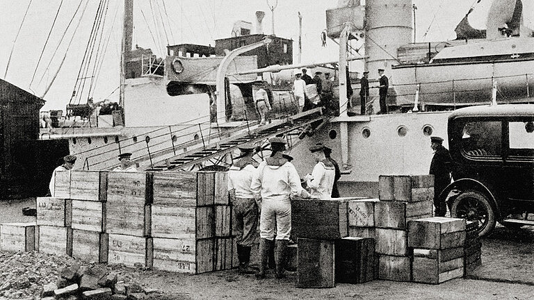 Vorbereitung der Expedition