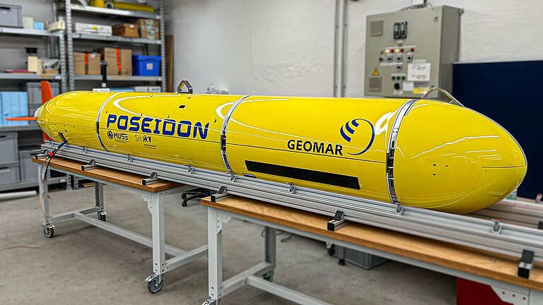 AUV POSEIDON fully assembled