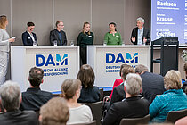 Podiumsdiskussion Parlamentarischer Abend Deutsche Allianz Meeresforschung Kiel.