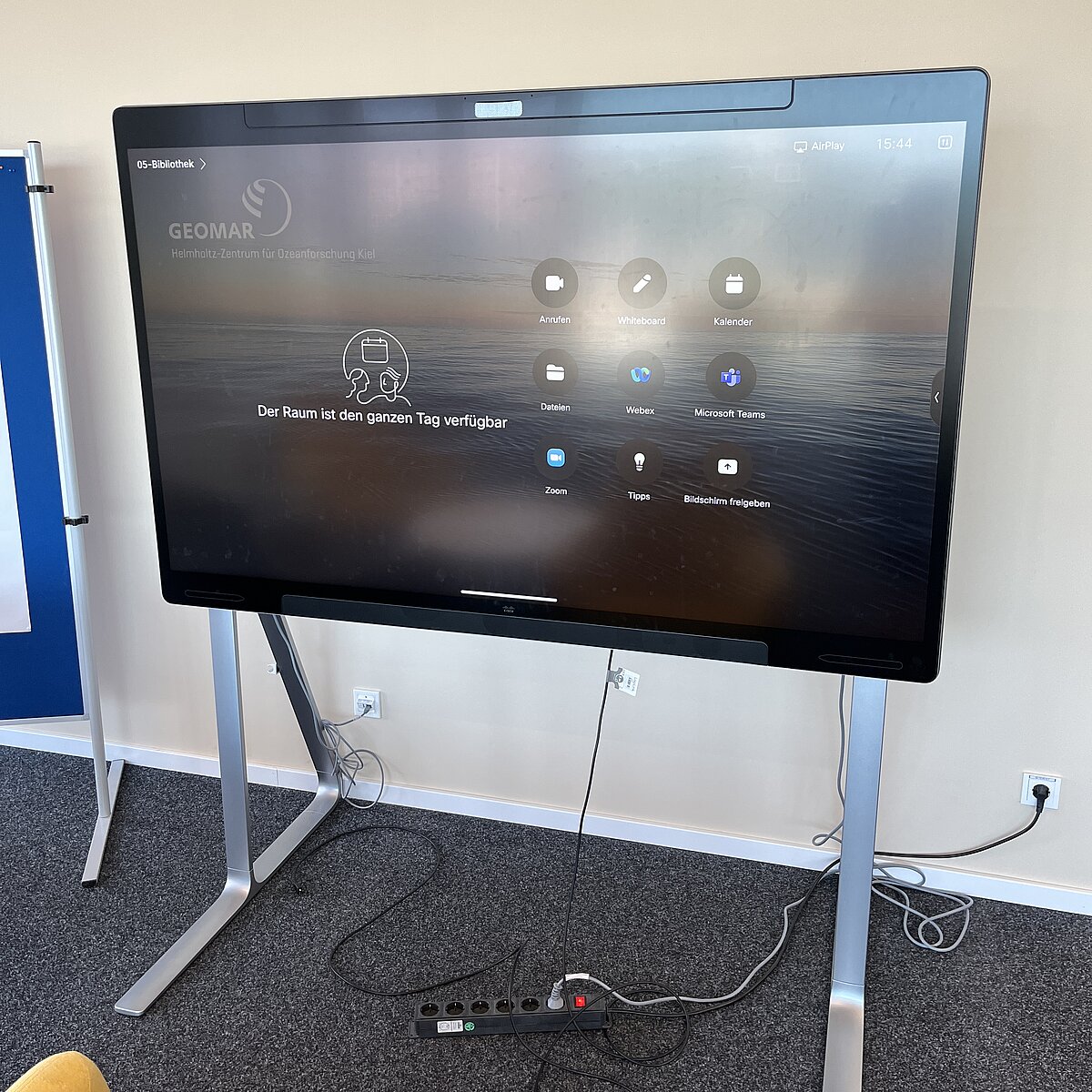 [Translate to English:] Webex-Board