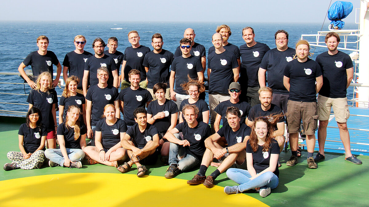 Group picture on board Meteor Cruise 160