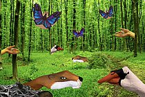 "Mensch und Tier; Hand in Hand", Alina (17)