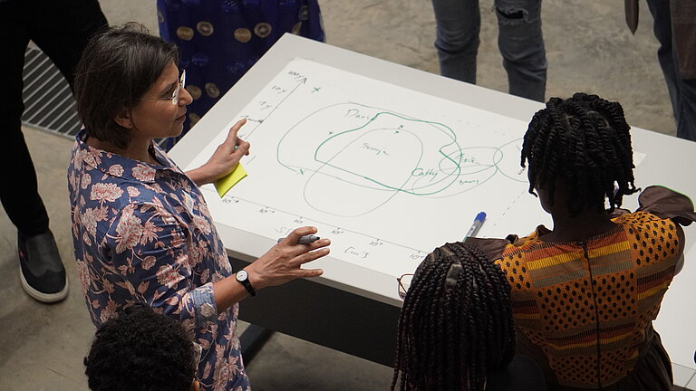 Vorbereitung der WASCAL "Schwimmenden Universität" am Ocean Science Centre Mindelo. 
