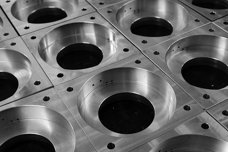 Serienfertigung von Bauteilen aus Aluminium