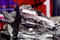 Methanhydrat-Probe. Foto: GEOMAR