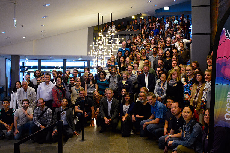 Participants of the OceanDeoxygenation conference contributed to the Kiel Declaration. Photo: Wladimir Haase/GEOMAR