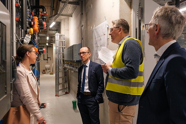 Rundgang im GEOMAR-Neubau