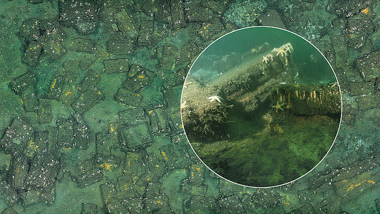 Munitionskisten auf dem Grund der Lübecker Bucht