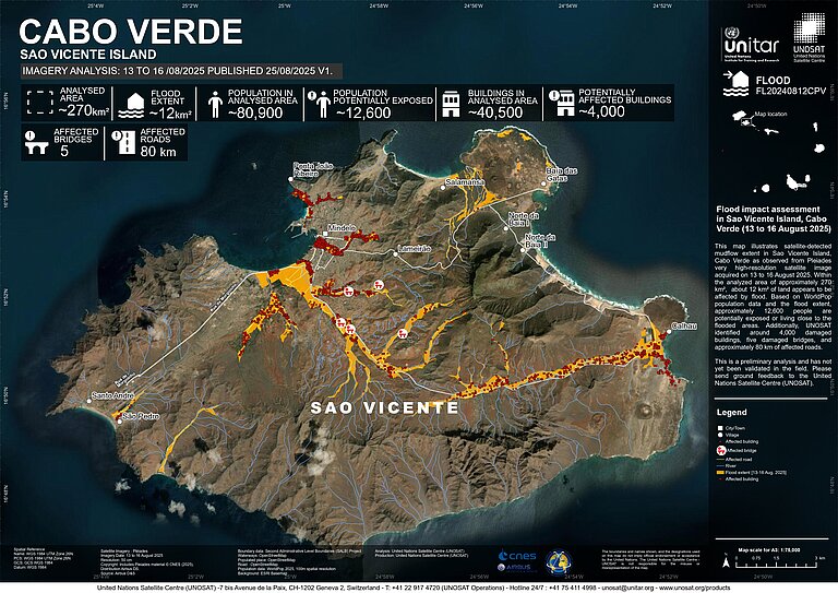 Karte von Sao Vicente