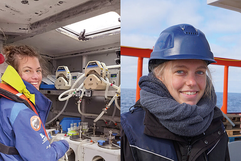 Dr. Cora Hörstmann (links) und Anna Christina Hans (rechts) 