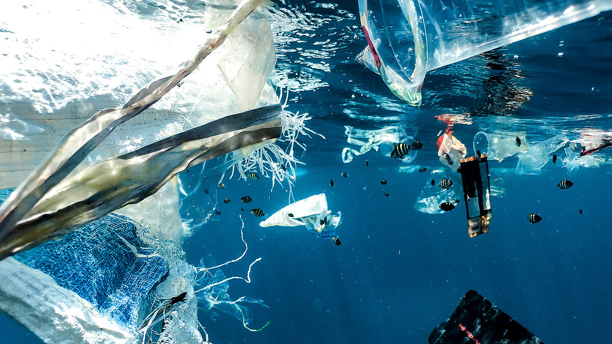 Plastikmüll im Meer