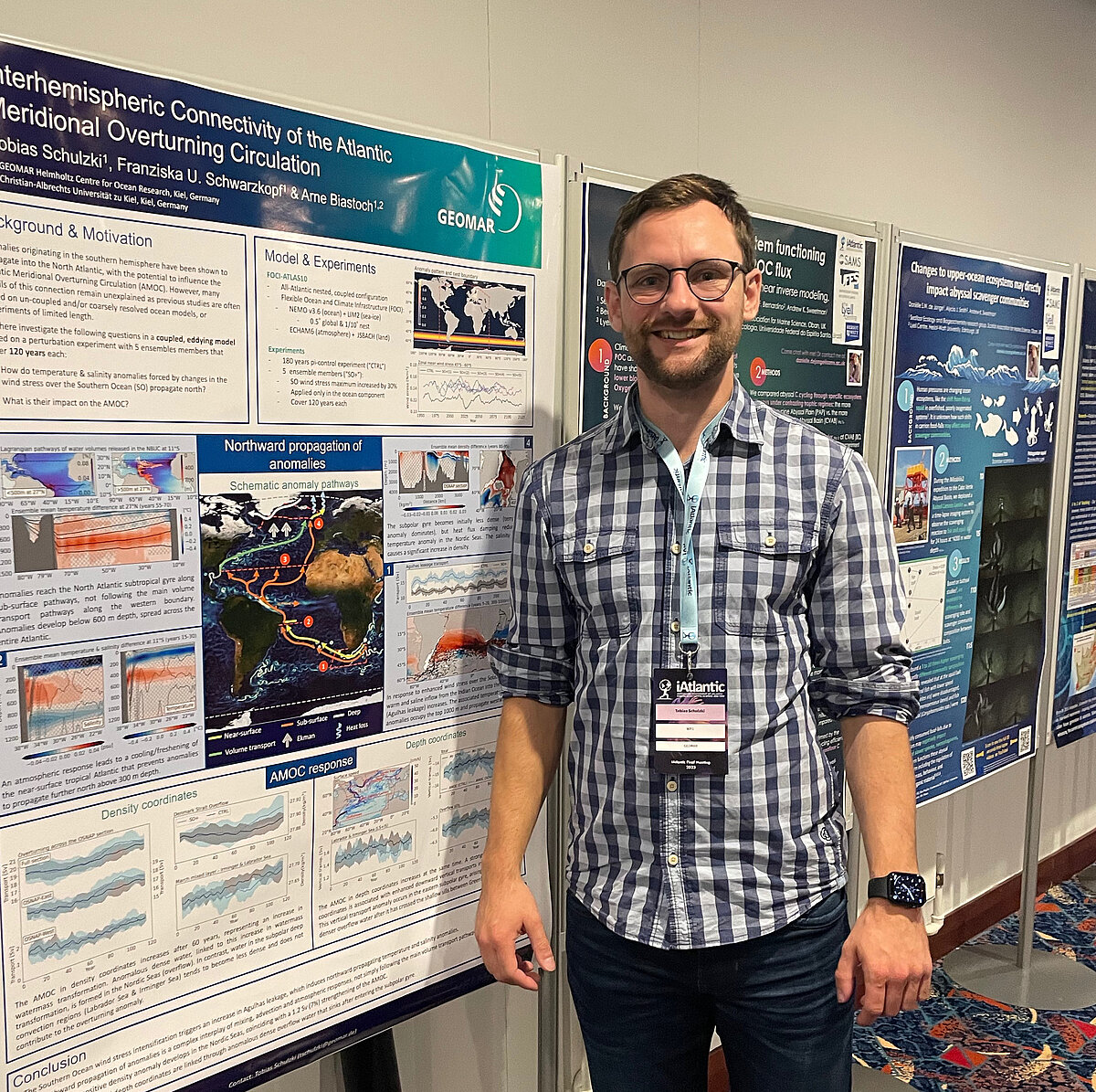 Bild von Tobias Schulzki während der iAtlantic General Assembly