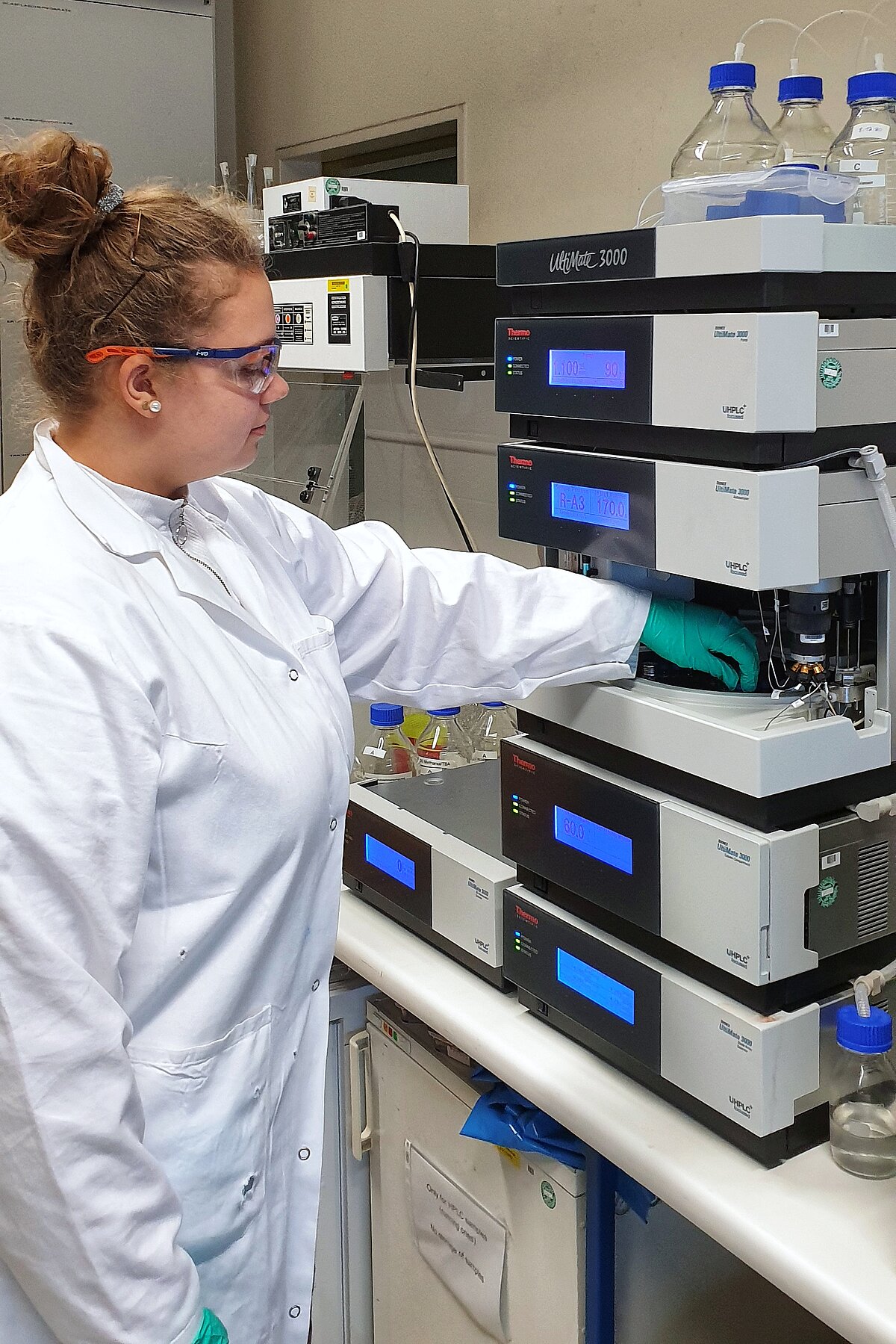 Fig. 1: HPLC equipment of the department