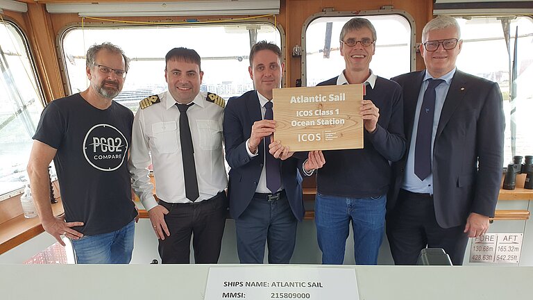 Überreichung des ICOS-Labels