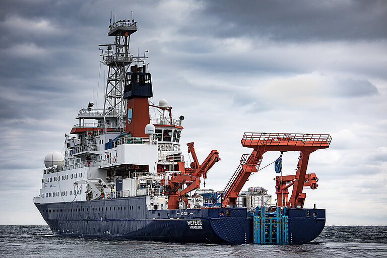 Forschungsschiff METEOR. Foto: Michael Beims.