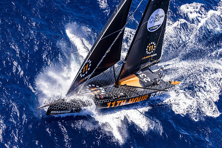 Segelyacht auf dem Meer