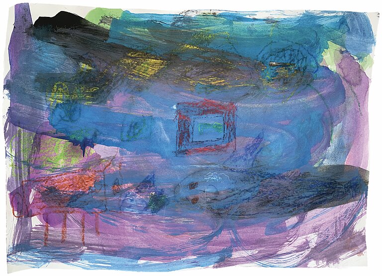 "Meerestiere", Hamza ( 9 Jahre)