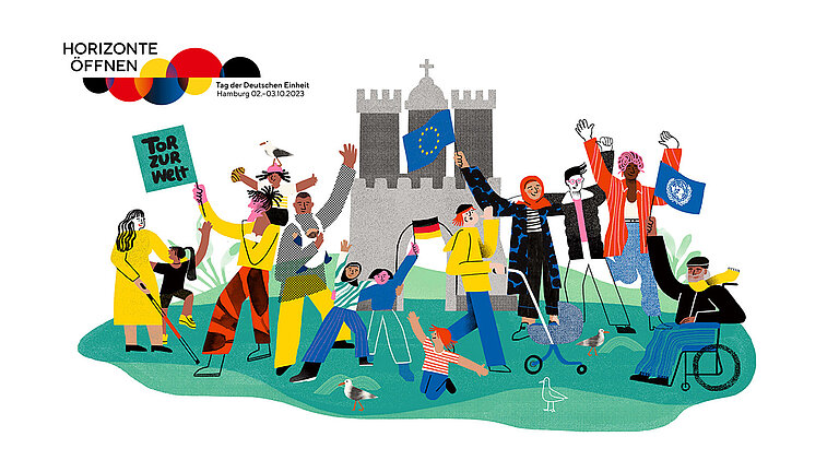 Visual Tag der deutschen Einheit