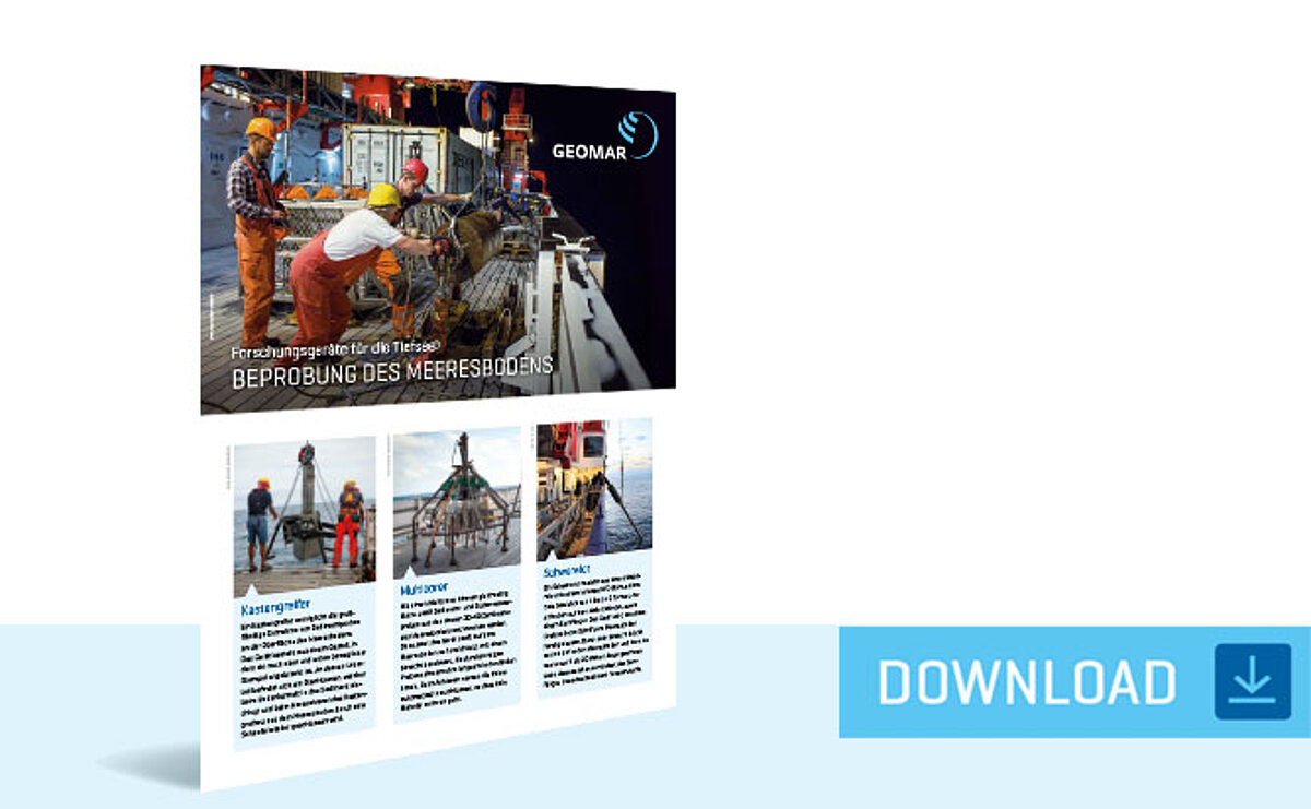 Poster "Beprobung des Meeresbodens" (PDF) 