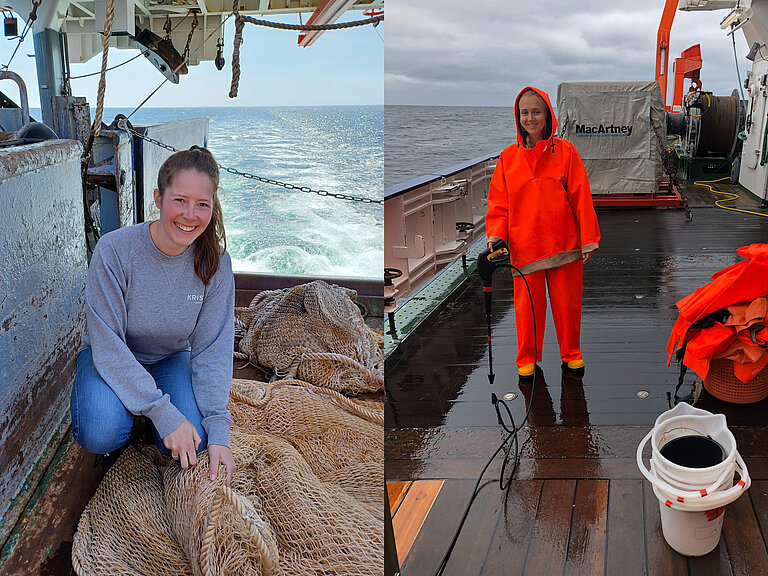 Stefanie Haase and Lena Holtmanns