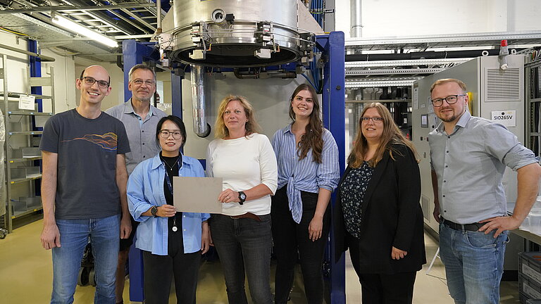 Projektteam in den Räumlichkeiten von Element22