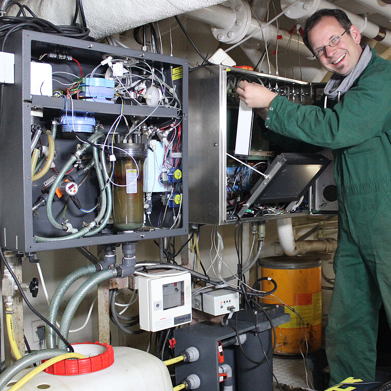 Nordatlantische „Ship-of-Opportunity“-Linie