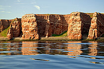 Die Insel Helgoland dient im September 2016 als Forschungsstation für die Teilnehmerinnen und Teilnehmer des  Workshop "Mehr Meer 2017". Doch auch der Spaß soll in den zwei Wochen des Workshops nicht zu kurz kommen. Foto: Uwe Nettelmann, AWI