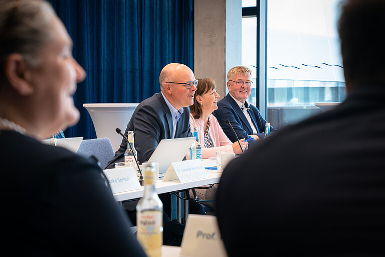 People in a conference room