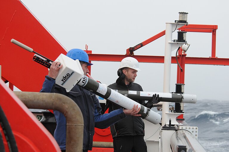 Aussetzen von Argo-Floats