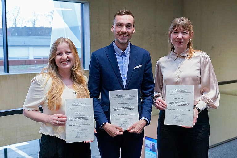 The winners of the Annette Barthelt Prize