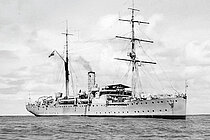 Originales schwarz-weiß Foto der Meteor I 