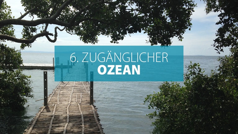 Ziel 6: Zugänglicher Ozean