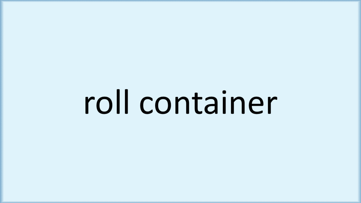 roll container