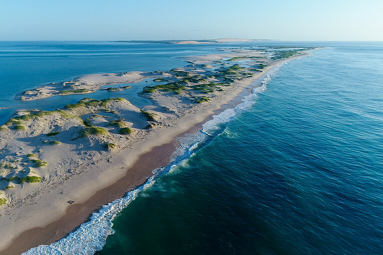 Der Bazaruto Archipel, Mosambik.