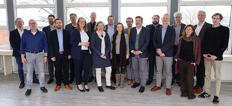 Übergabe des Konzepts zum Forschungsdatenmanagement in Schleswig-Holstein. Foto: Martin Geist