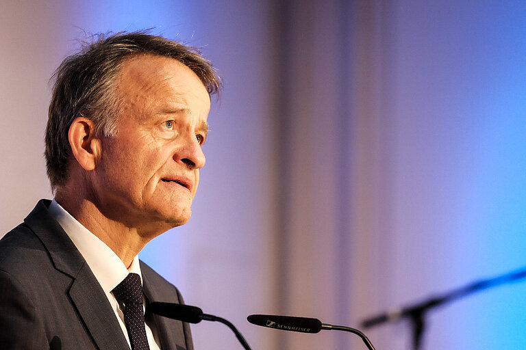 Ministerialdirektor Volker Rieke vom Bundesministerium für Bildung und Forschung