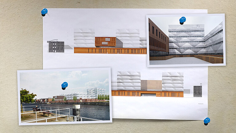 Meilensteine des GEOMAR-Neubaus