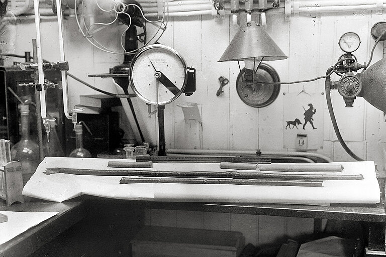 Grundprobe im Laboratorium.