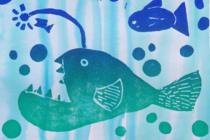 ‘Angler Fish’ von Odhran Bates Fallon (6 Jahre). Quelle: https://wildpostcardproject.com