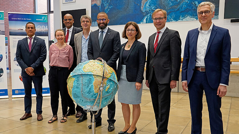 Delegation aus Cabo Verde am GEOMAR