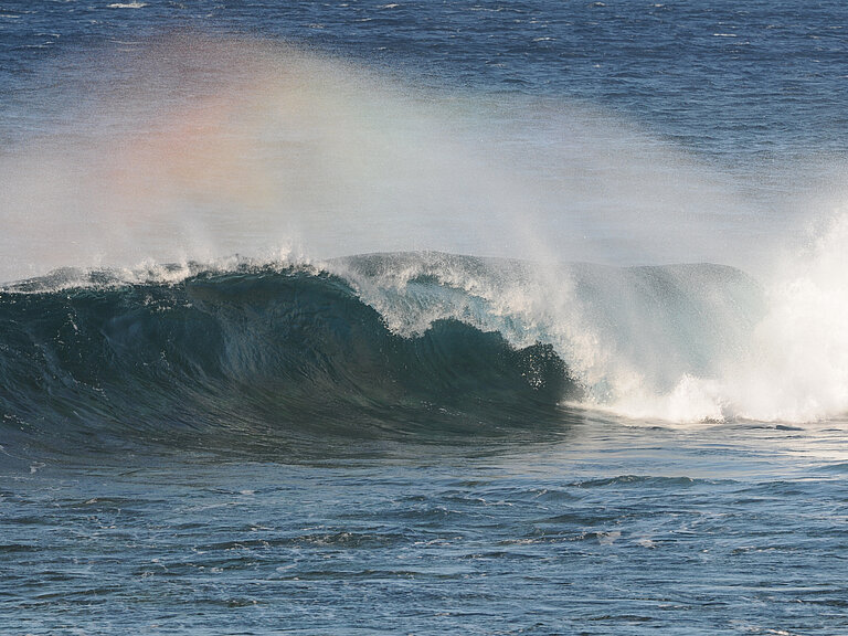 Welle auf El Hierro.