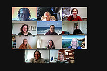 Screenshot Video-Konferent WEB