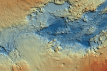 Bathymetric chart of a part of the Red Sea. Source GEOMAR.