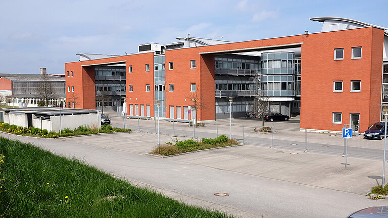 Early 2015: Former parking lot in front of building 8