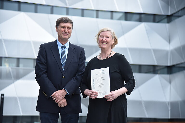 Professorin Dr. Terry Plank und Professor Dr. Kaj Hoernle
