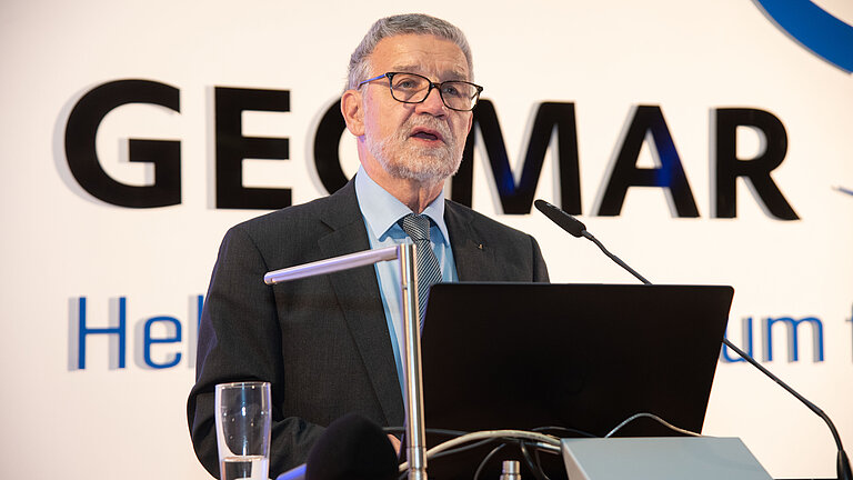 Dr. h.c. Klaus-Jürgen Wichmann, Vorsitzender Prof. Dr. Werner Petersen-Stiftung.